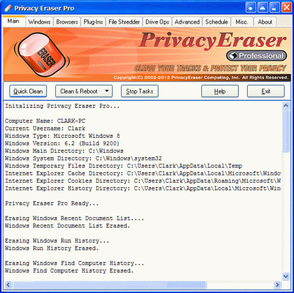 Privacy Eraser Pro 5.19.4122 Crack + Activation Key Free Download 2022
